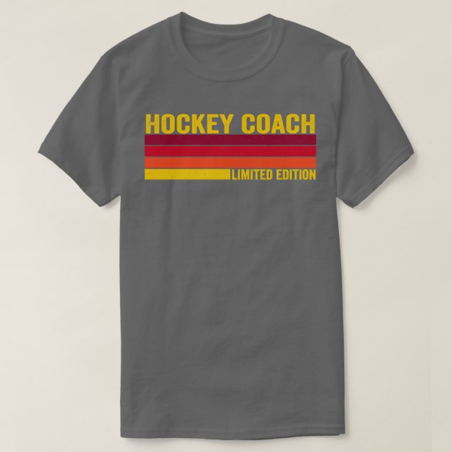 Camiseta Entrenador de Hockey (Diseño del anverso)