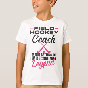 Camiseta Entrenador de Hockey sobre Césped Entrenador de Ho