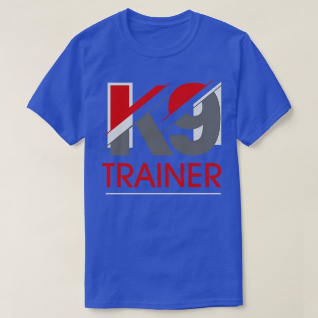 Camiseta Entrenador de K9 (Diseño del anverso)