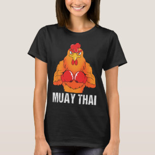 Camiseta Entrenador de Kickboxing Tailandia Gallo Muay Thai