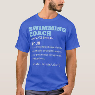 Camiseta Entrenador de natación