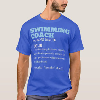 Camiseta Entrenador de natación