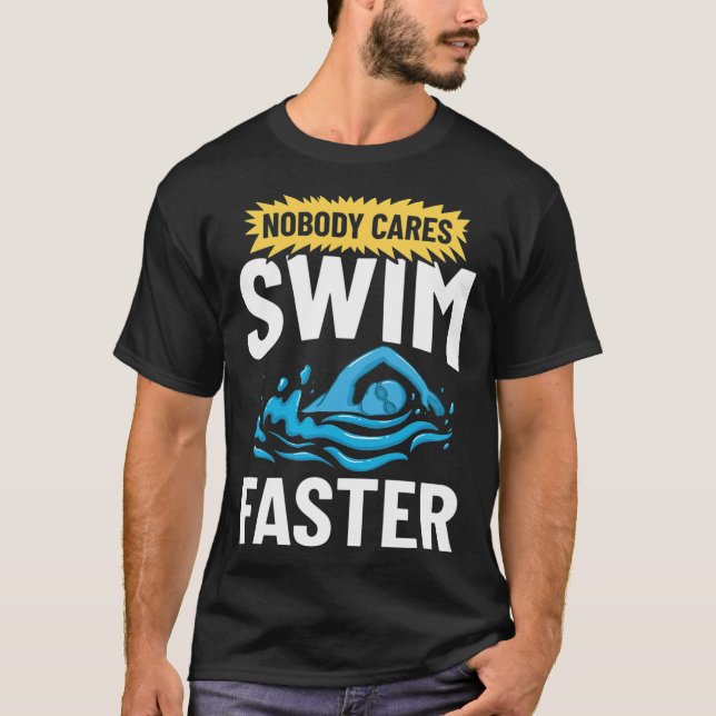 Camiseta Entrenador De Natación Piscina Motivación De Lecci (Anverso)