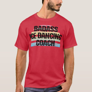 Camiseta Entrenador de patines de hielo maestro de esquí me