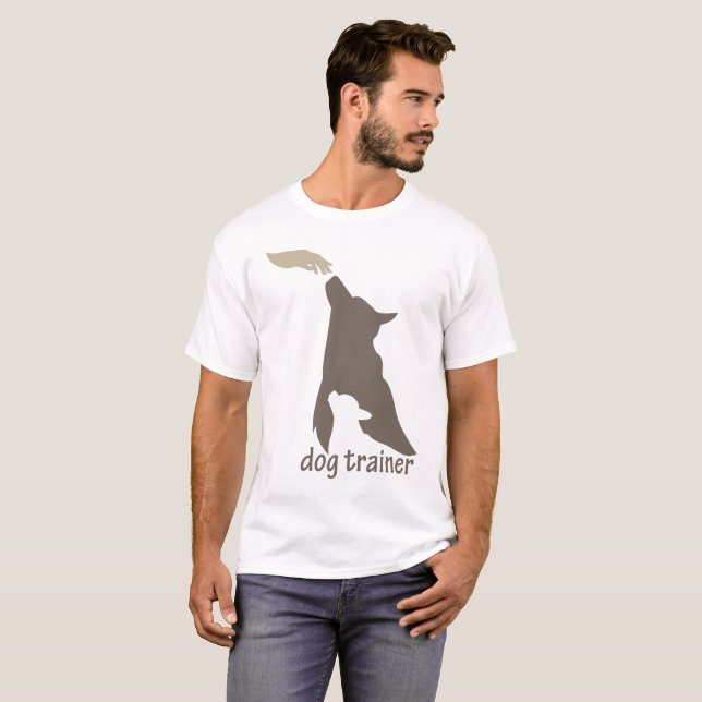 Camiseta entrenador de perros (Anverso completo)
