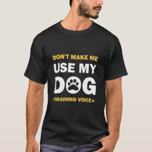 Camiseta Entrenador de Perros con Voz de Entrenamiento Cani