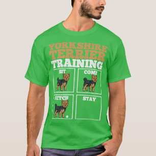Camiseta Entrenador de perros de Yorkshire Terrier Dog Trai