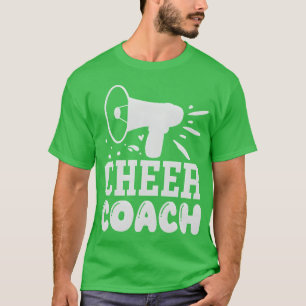 Camiseta Entrenador de porristas Altavoz Coaching Deportes