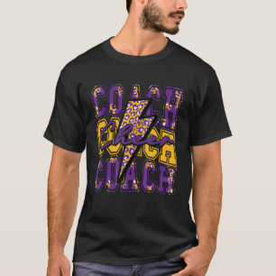Camiseta Entrenador de Porristas Lightning Bolt Porristas L