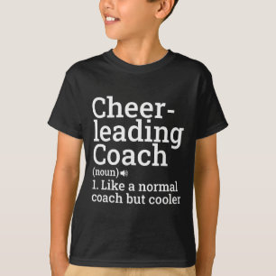 Camiseta Entrenador de Porristas Sustantivo - Entrenamiento