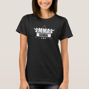 Camiseta Entrenador de Profesores de Escuela de Mma Coach