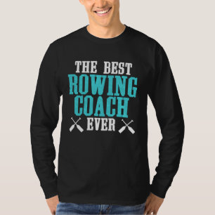 Camiseta Entrenador de remo Barco de remo Experto en remero