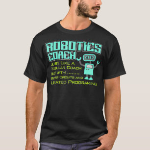 Camiseta Entrenador de robótica con mejores circuitos y pr
