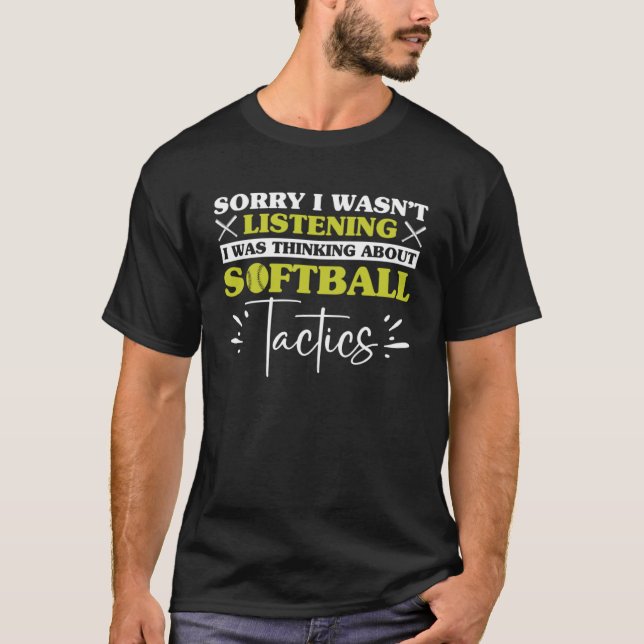 Camiseta Entrenador de softbol (Anverso)