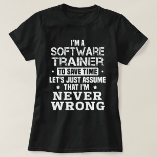 Camiseta Entrenador de software