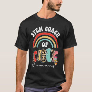 Camiseta Entrenador De Stem Del Pequeño Equipo Humano, Escu