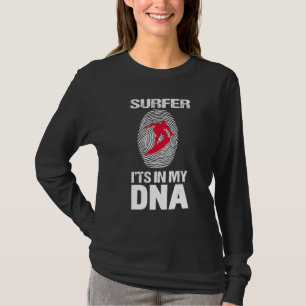 Camiseta Entrenador De Surf Mens Surfer Es Mi Adn