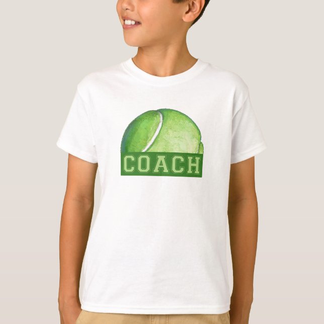 Camiseta Entrenador de tenis (Anverso)