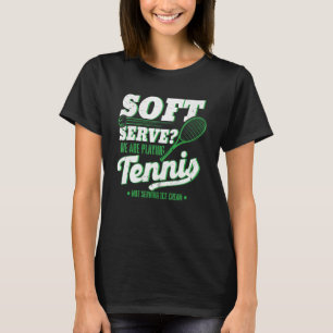 Camiseta Entrenador de Tenis Ball Racquets Tenis Player Net