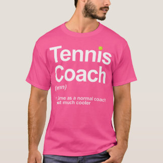 Camiseta Entrenador de tenis Tennis Lover Entrenador de ten
