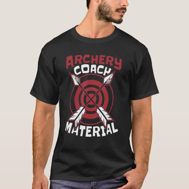 Camiseta Entrenador de tiro con arco de flecha Bowman Bow C (Anverso)