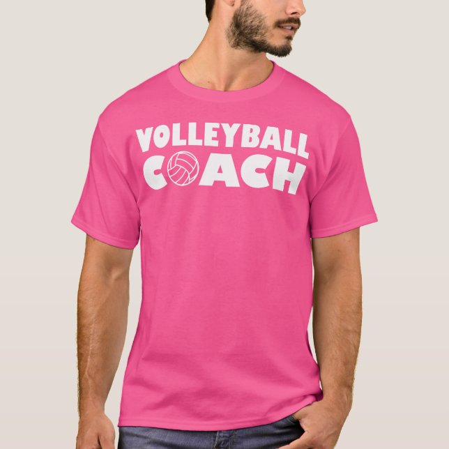 Camiseta Entrenador de voleibol (Anverso)