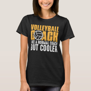 Camiseta Entrenador De Voleibol Como Un Entrenador Normal P