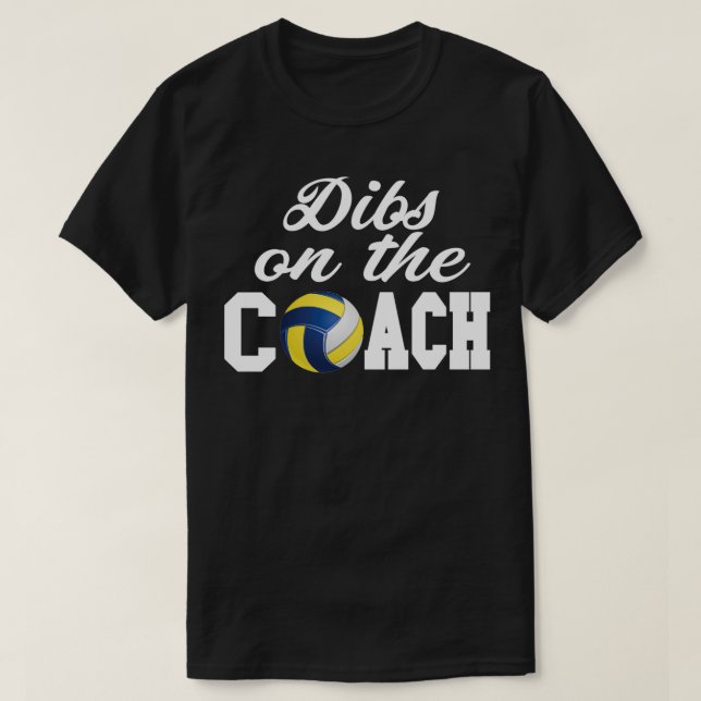 Camiseta Entrenador de voleibol, entrenador de voleibol Shi (Diseño del anverso)