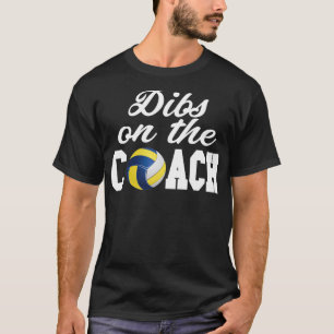 Camiseta Entrenador de voleibol, entrenador de voleibol Shi
