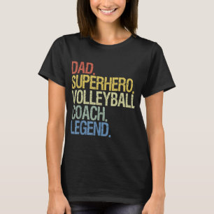 Camiseta Entrenador de voleibol papá