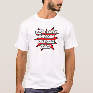 Camiseta Entrenador de voleibol súper Duper