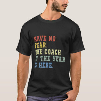 Camiseta Entrenador Del Año Entrenador Papá Entrenador