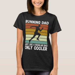 Camiseta Entrenador del Día del Padre que corre en la marat