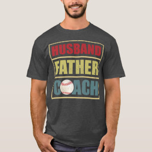 Camiseta Entrenador del entrenador del padre del beisbol ma