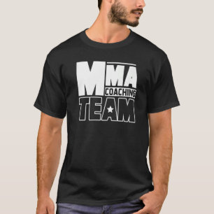 Camiseta Entrenador del equipo de entrenador de Mma