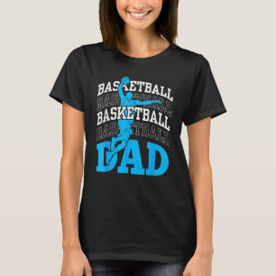Camiseta Entrenador del equipo de fútbol de baloncesto papá
