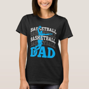 Camiseta Entrenador del equipo de fútbol de baloncesto papá