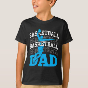 Camiseta Entrenador del equipo de fútbol de baloncesto papá