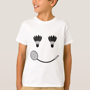 Camiseta Entrenador del equipo de música de Badminton Smile