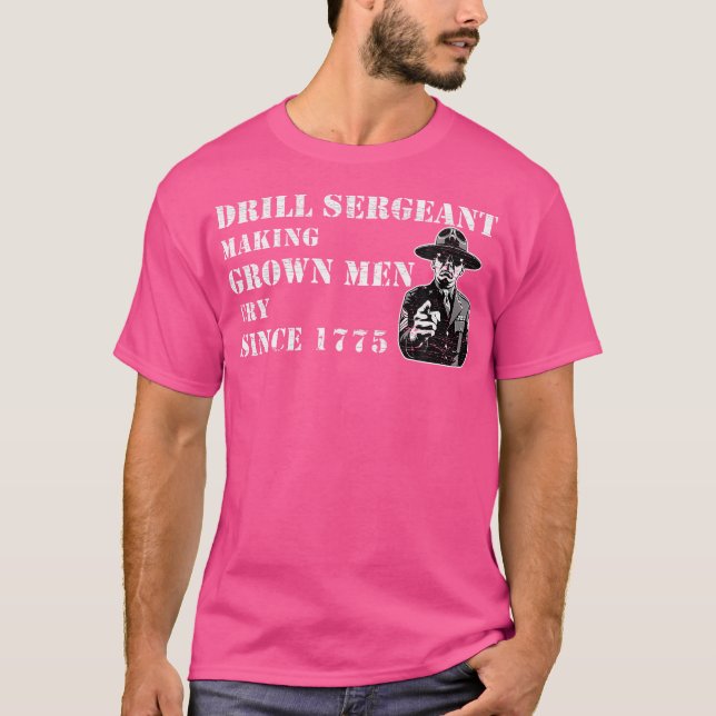 Camiseta Entrenador del equipo de taladro militar (Anverso)