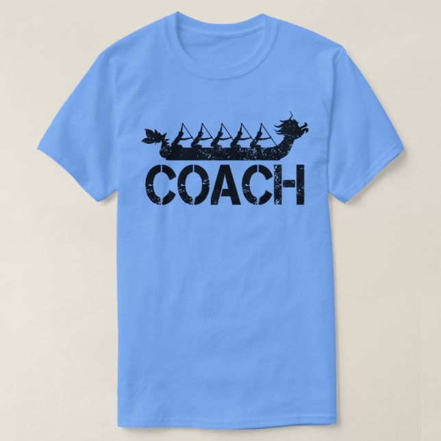Camiseta Entrenador del equipo Dragon Boat Carreras (Diseño del anverso)