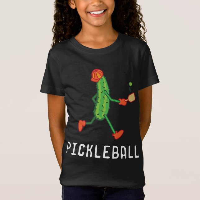 Camiseta Entrenador del Pickleball Coach Vegan Pickle Fruit (Anverso)
