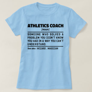 Camiseta Entrenador deportivo de definición moderna de entr