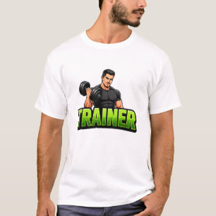 Camiseta 🏋️ Entrenador Equipo de Entrenamiento Profesional