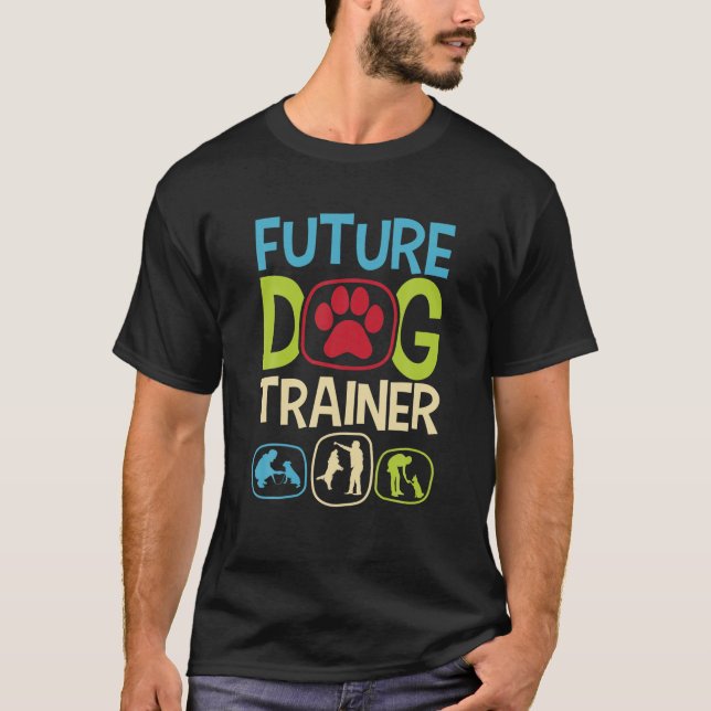 Camiseta Entrenador futuro de perros - Manipulador de la ag (Anverso)