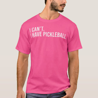 Camiseta Entrenador Genial de Pickleball con la Frase No Pu