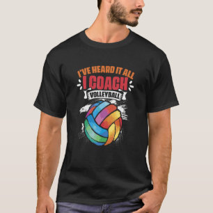 Camiseta Entrenador Juego Deportivo Voleibol Playa Voleibol