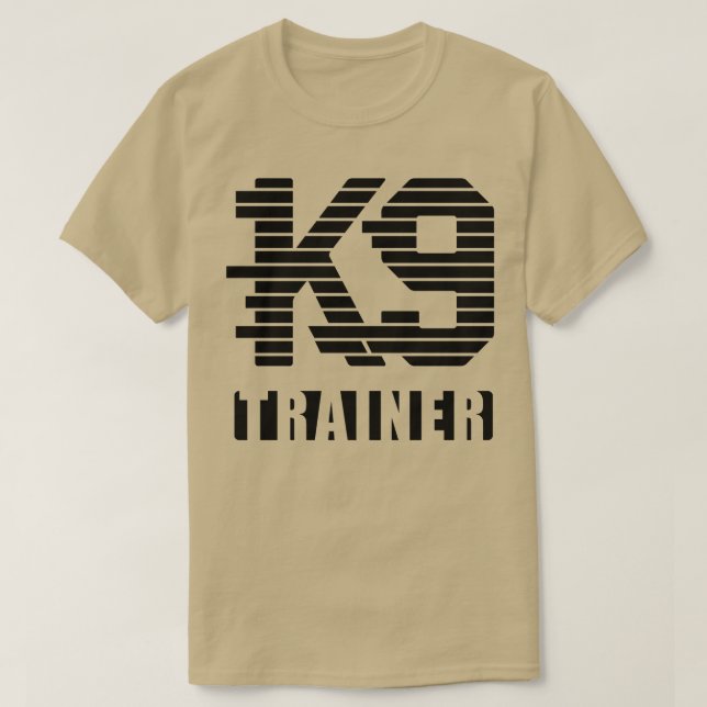 Camiseta Entrenador K9 1 (Diseño del anverso)