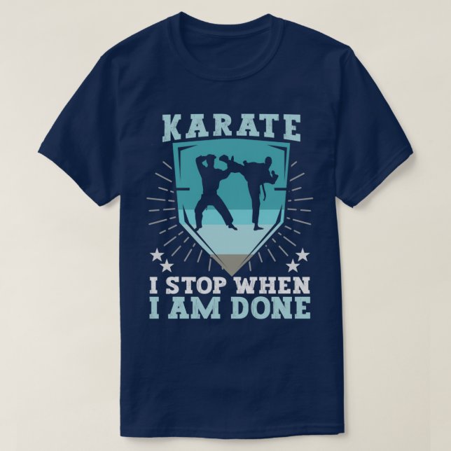 Camiseta Entrenador Karate Kmpfer Martial Arts Karate (Diseño del anverso)