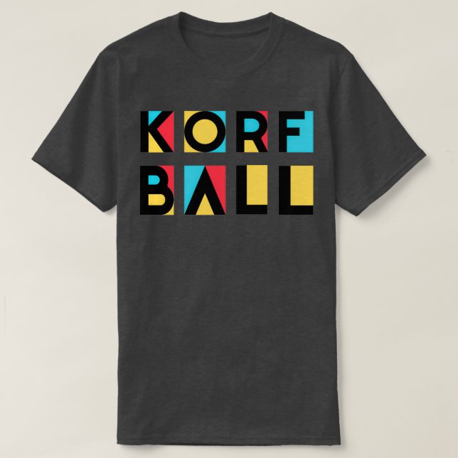 Camiseta Entrenador KorfBall de KorfBall (Diseño del anverso)